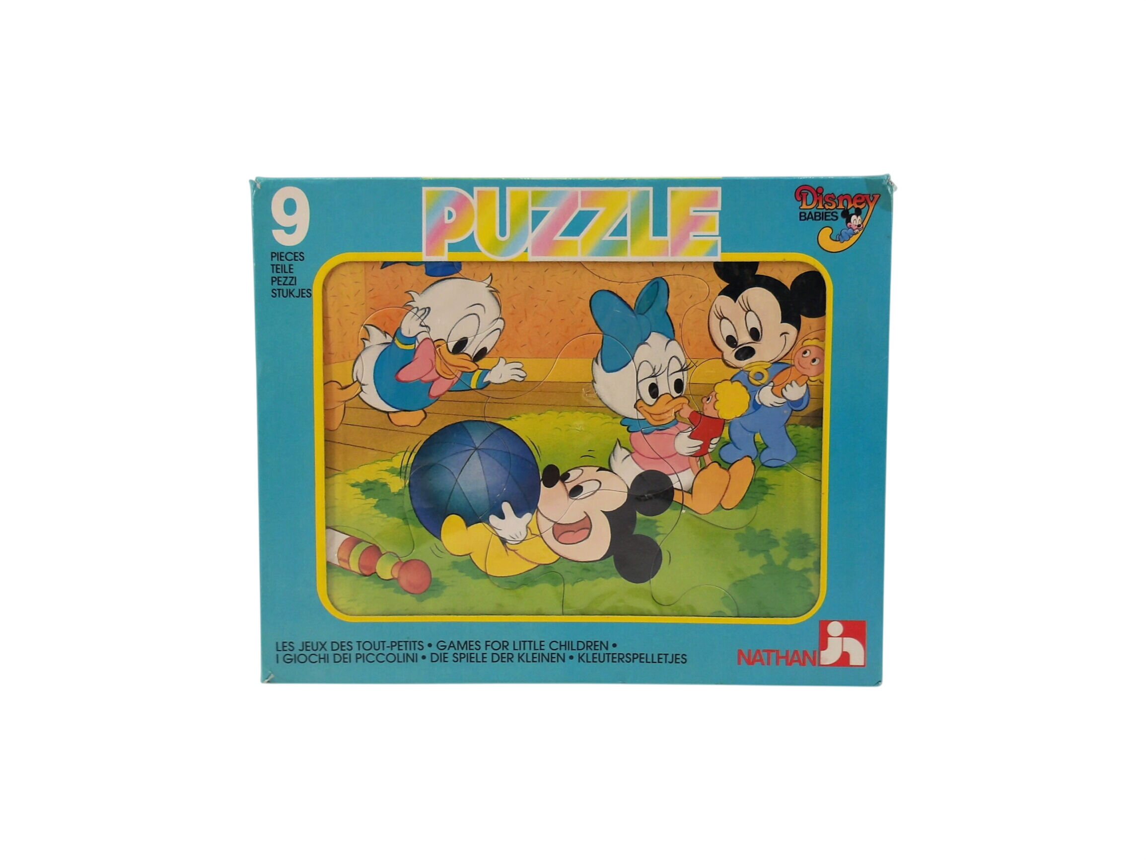 Acheter Puzzle Disney Babies - Les Jeux des Tout-Petits - 9 pièces- Édition 1987 Comme neuf - 15,40 € Puzzle Disney Babies - Les Jeux des Tout-Petits - 9 pièces- Édition 1987 Comme neuf - reconditionné disponible sur Label Emmaüs